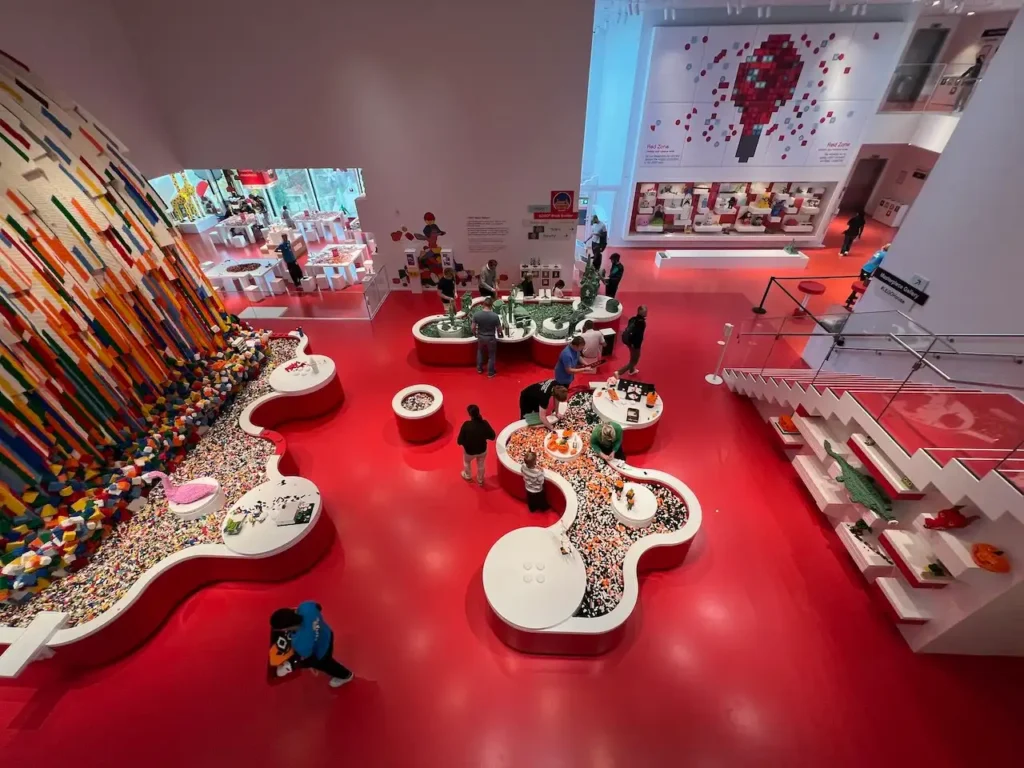 LEGO House roter Bereich